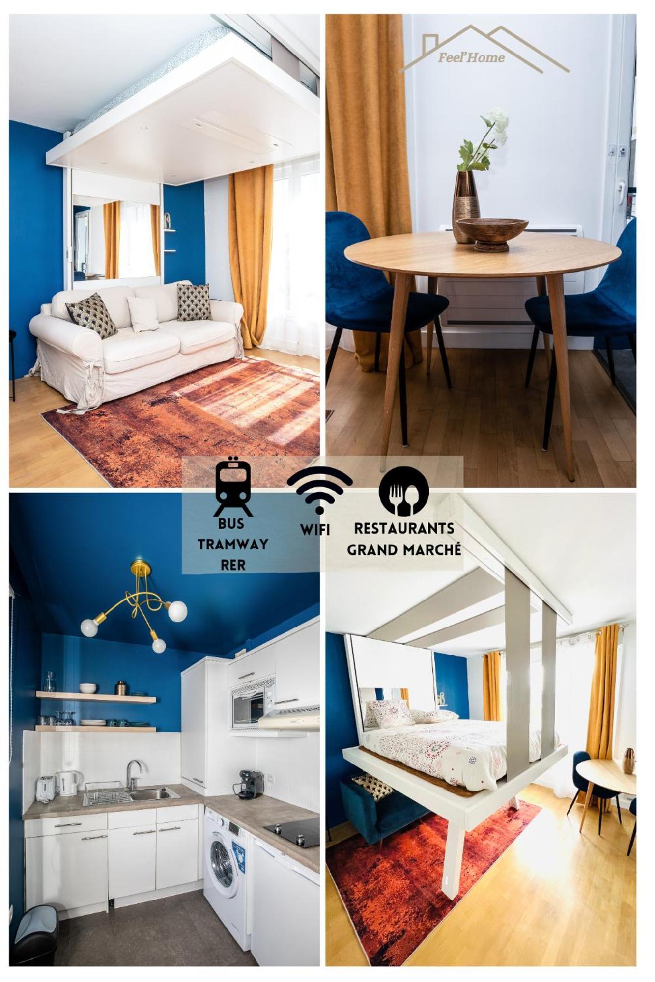 Experience Olympique Proche Paris Apartman Le Plessis-Robinson Kültér fotó